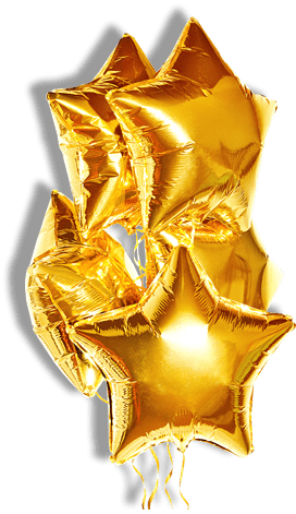 Złote balony